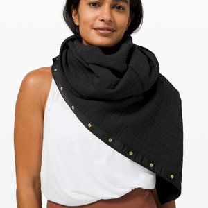 Lululemon Vinyasa Scarf - Quilt Black